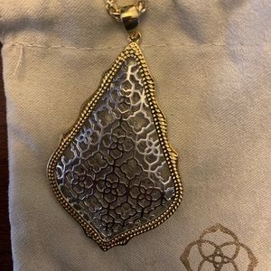 Kendra Scott Aiden Two Tone Necklace